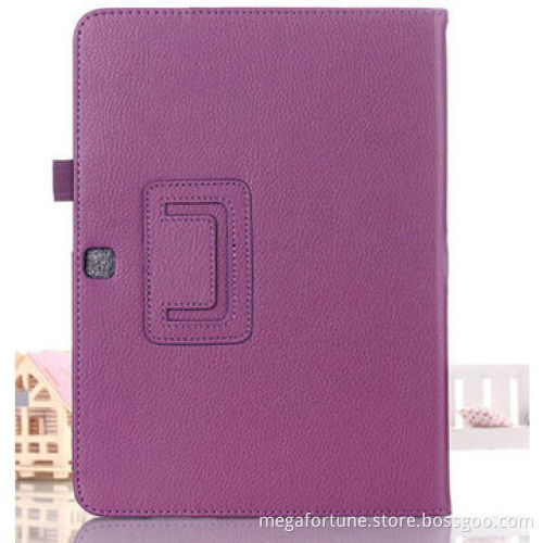 Factory Price Good-quality Flip PU Leather Case for Samsung Galaxy Tab 4 10.1 T530